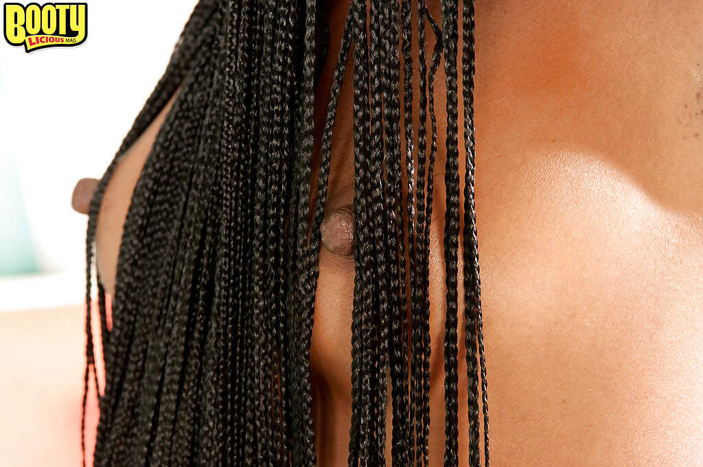 Ebony Babe Neecie Hardy Shows Off Her Hot Curvy Body on High Heels Big Booty Black Beauty in Sexy Poses - Neecie Hardy