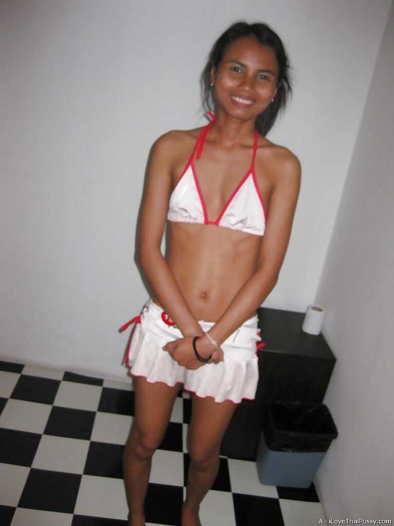 Skinny Asian Babe with Tiny Tits Gets Drenched in a Shower and then Ravaged in Doggy Style - 
