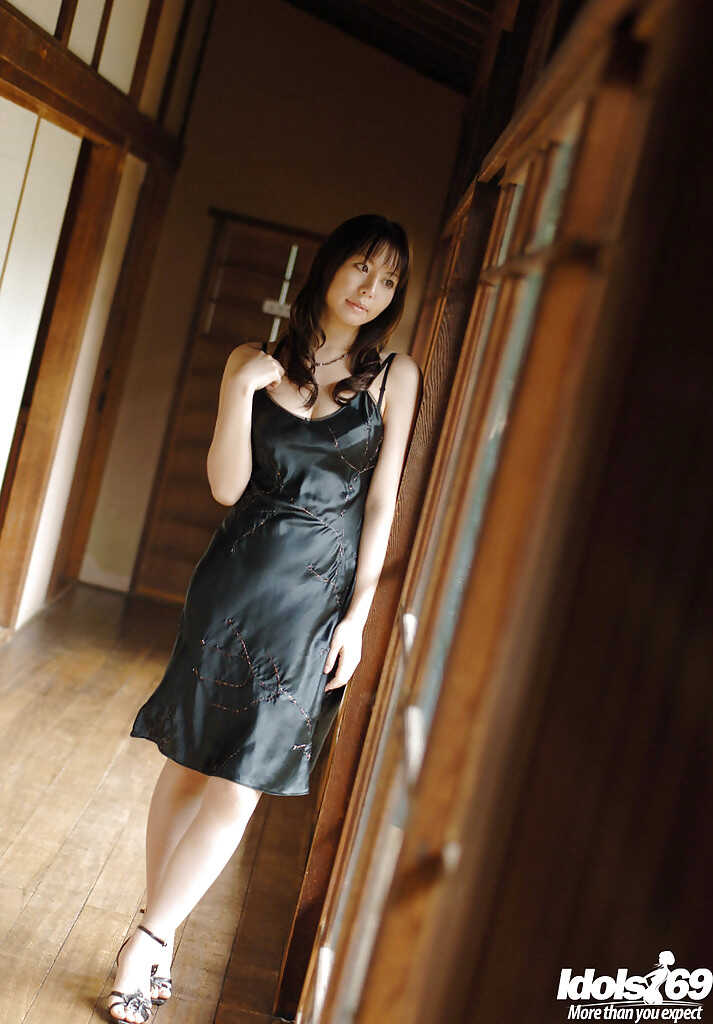 Tempting curves unleashed: Ai Takeuchi's seductive striptease and exposure of her perfect Asian body in lingerie - Ai...