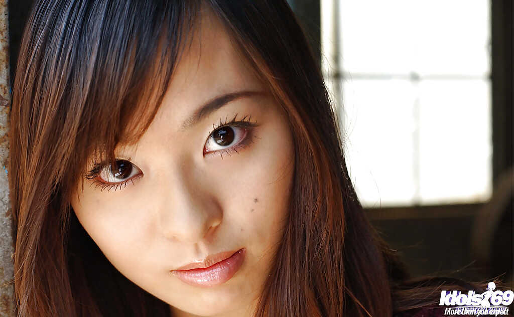 Sweet asian teen Hikaru Koto's petite tits and hairy pussy revealed in naughty Japanese solo session - Hikaru Koto