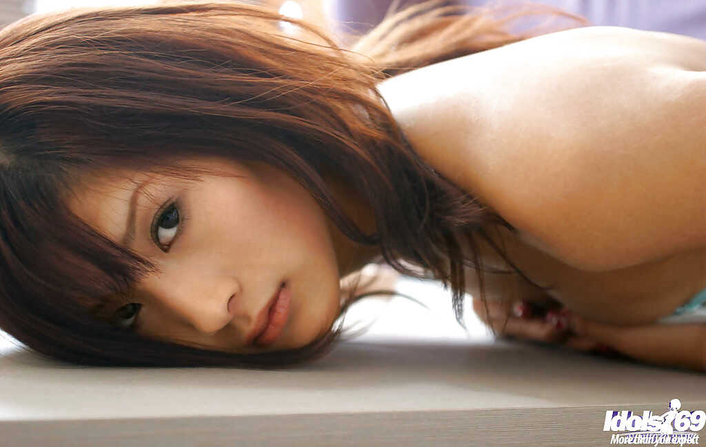Tempting asian babe Sara Tsukigami uncovering her seductive curves in 'Japanese Teen Panties' and revealing her ...