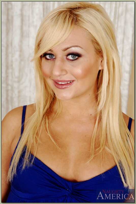 Stripping Babe: Slutty Blonde Chloe Chanel Strips Her Red-Hot Ass in Pantyhose! - Chloe Chanel