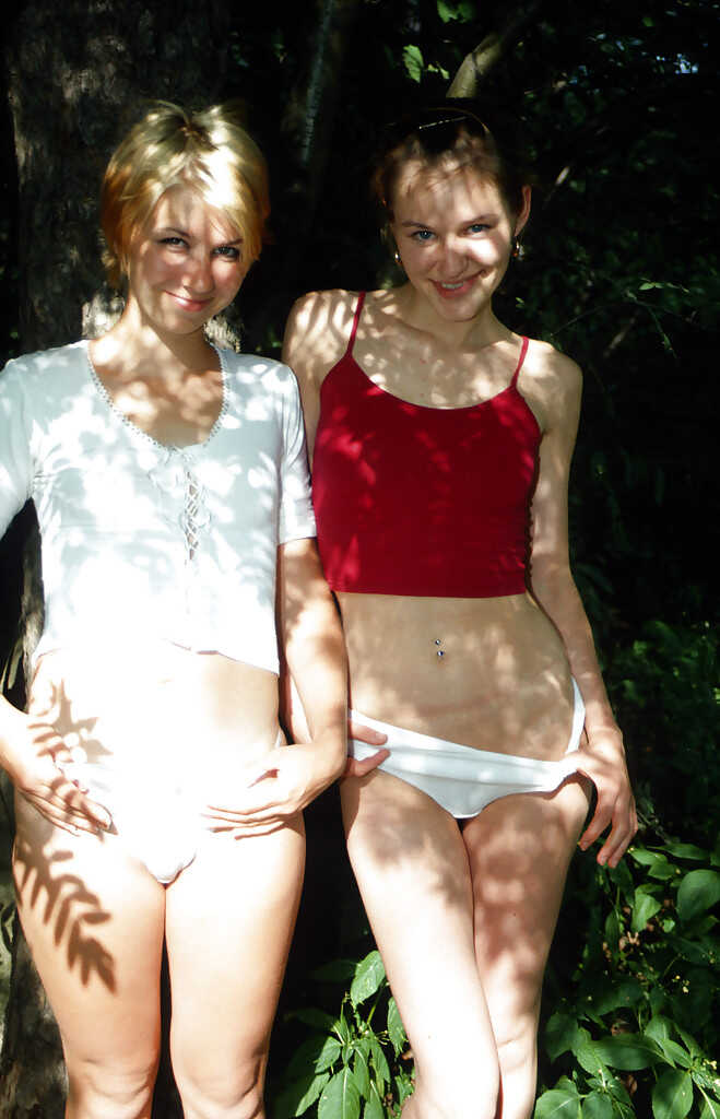 Outdoorsy Angels: Lesbian Fun with Tiny Tits and Nudist Teens