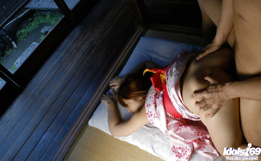 Naughty Nanami Wakase Gets Her Bushy Cunt Fingered and Cocked up in a Hairy Asian Pussy Doggy Style Fuck Session! - Nanami...