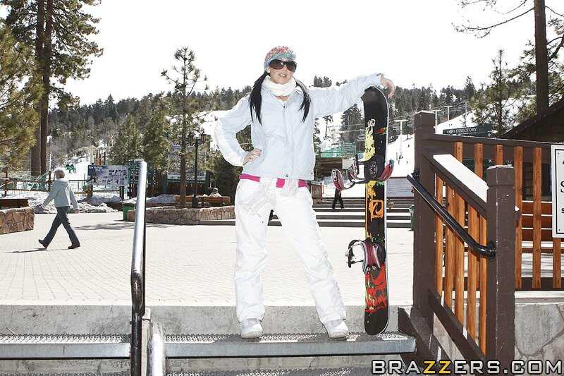 Jayden Jaymes' Monster Melons Bounce as She Gets Roughly Nailed on the Slopes! - Jayden Jaymes