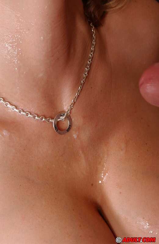 Juggy Serena Stevens gets fucked in the neck and jizzed all over her massive racks! - Serena Stevens