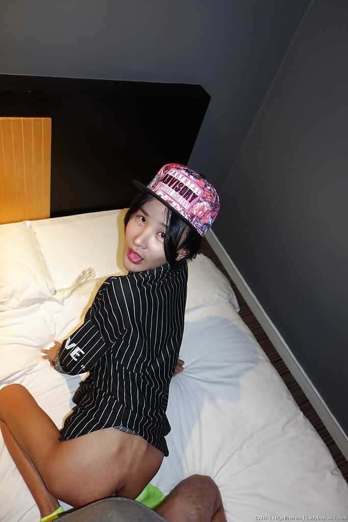 Asian Beauty Taking a Dirty Cock in Her Ass- Skinny Ladyboy Sucking and Fucking for Hot Cumshot- Ladyboy Swordplay with St...