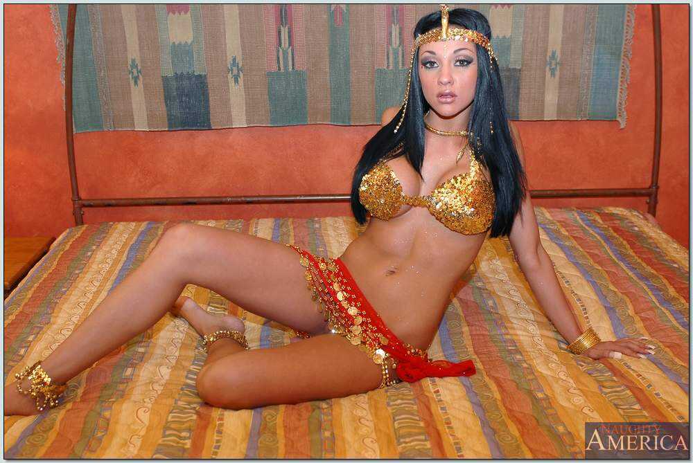 Busty belly dancer Audrey Bitoni's erotic moves turn into a hardcore cock fucking session with Eric Masterson - Audre...