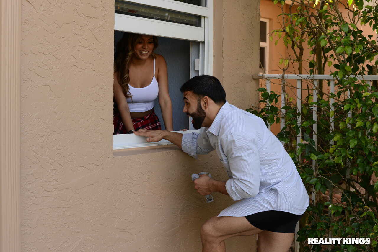 Sexy Latina Nicole Rey Unveils Her Lovely Juggs, Caught Cheating with Lover - Nicole Rey