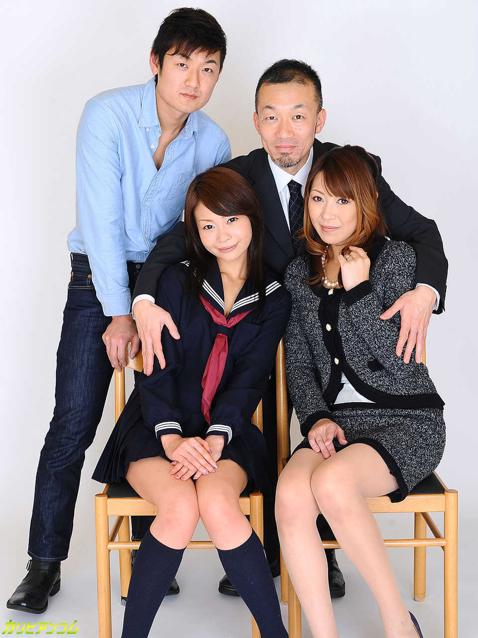 The Exotic Foursome of Aine, Jun, Kusanagi and Yuri: Hairy Japanese and American Girls Take on the World - Aine, Jun, Kusa...