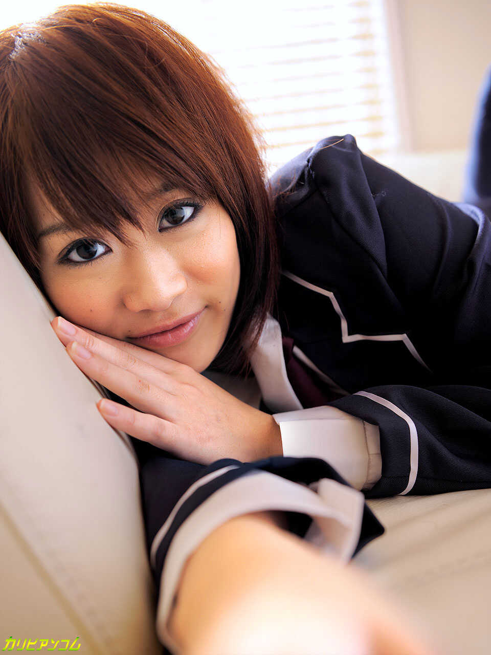 Asian schoolgirl Maki Otoha gets toyed with a vibrator & fucked really hard - Maki Otoha