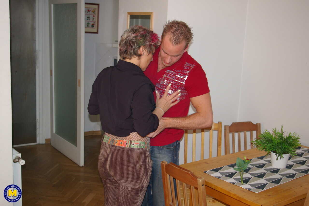 Mature Czech MILF Milu Havelova Gets Pounded by a Young Stud in Rough Sex Session - Miluse Havelova