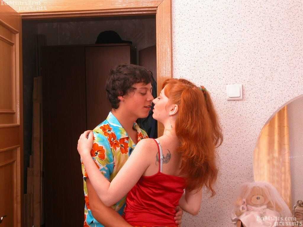 Redhead Euroslut Flora Rides Dicks Like a Pro While Getting Filmed and Cuming like a Champ - Milena Lisitsina
