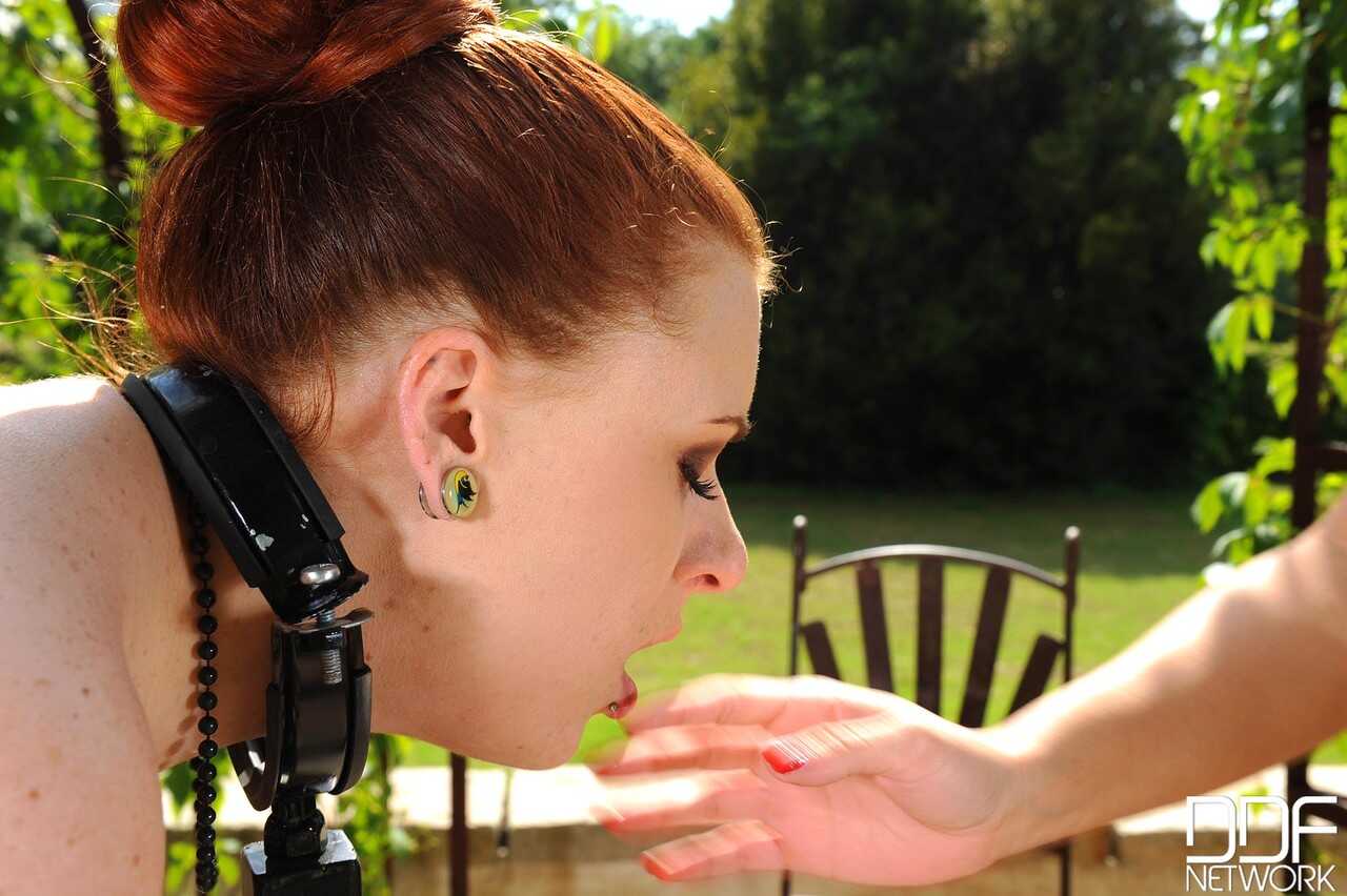 Isabel Dean Kinky Redhead Bitch Gets Fucked Hard in the Woods by Cheryl S - Cheryl S, Isabel Dean