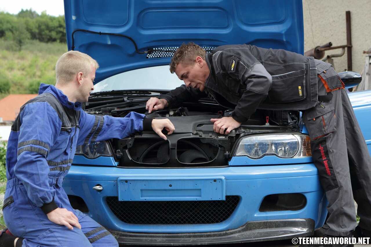 Susan Ayn's Anal Debut: The Czech Teen Gives her First Ever Blowjob to Mechanic Denis Reed Before Taking on Two More ...
