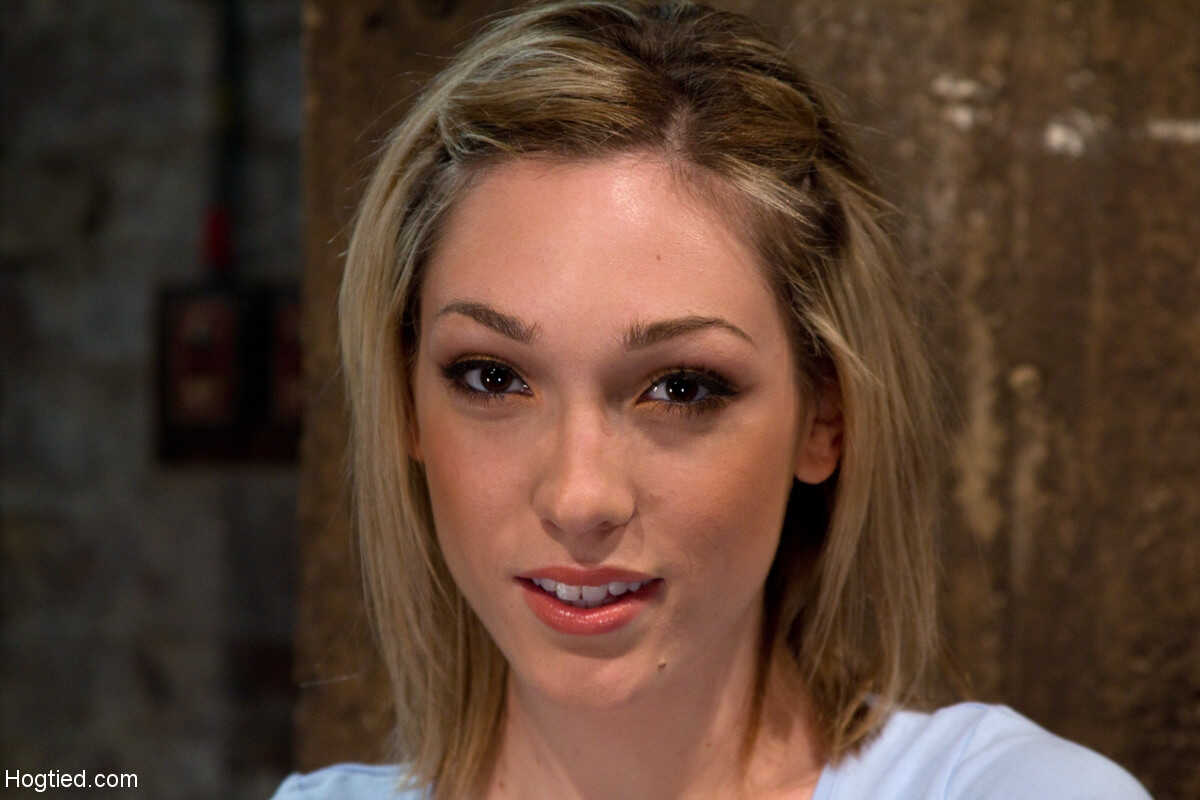 Buxom Blonde Lily LaBeau Gets Hogtied and Fucked by Her Short-Haired Boyfriend - Lily LaBeau