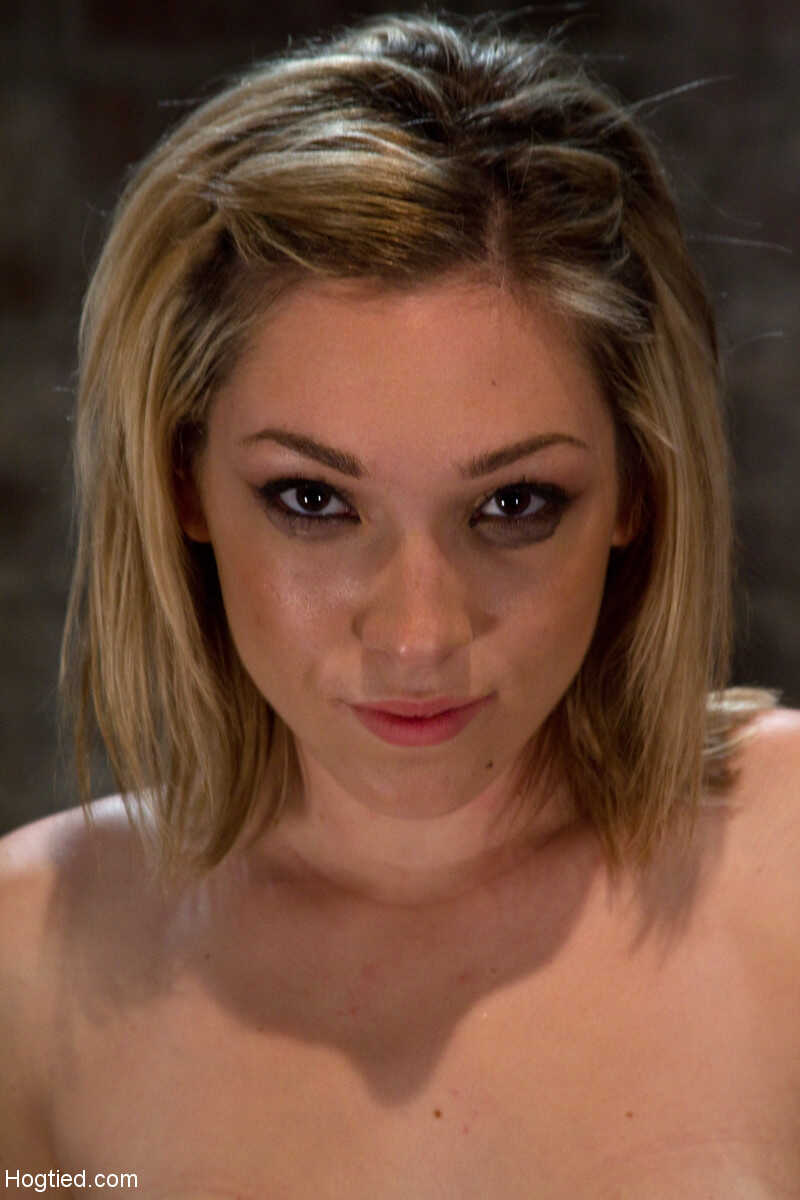Buxom Blonde Lily LaBeau Gets Hogtied and Fucked by Her Short-Haired Boyfriend - Lily LaBeau