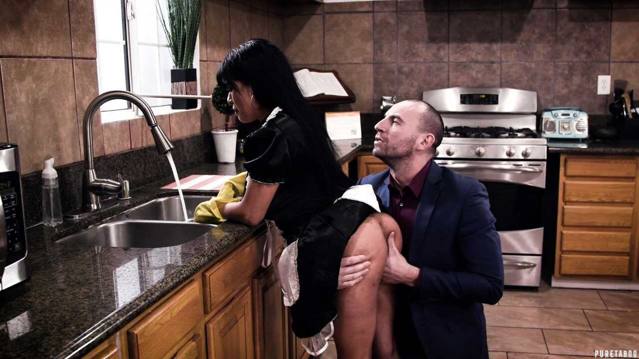 Aryana Amatista’s Disciplinary Fuck with her Boss in ‘Latina Maid Discipline’