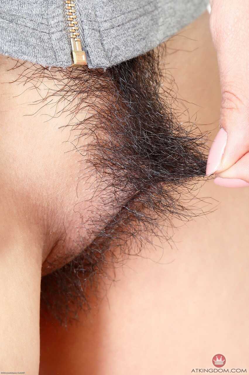 Saya Song's Hairy Welcome: A Tiny Asian Goddess Invites You Into Her Pussy Den - Saya Song