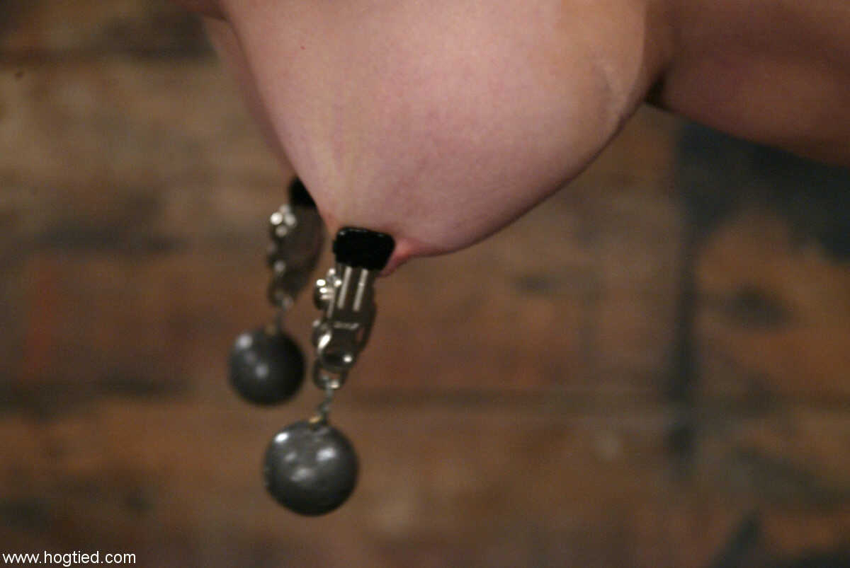 Blonde MILF Anna Mills' Bondage Adventure: Whipped, Weighted and Tied-Up for Your Pleasure! - Anna Mills