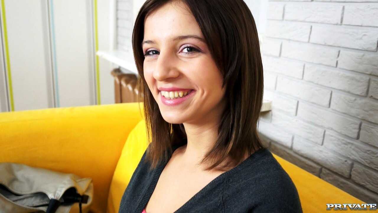 Busty Brunette Russian Single Mom Jenny Love Gets Double-Teamed by a Fake Casting Agent and His Big Dildo - Jenny Love