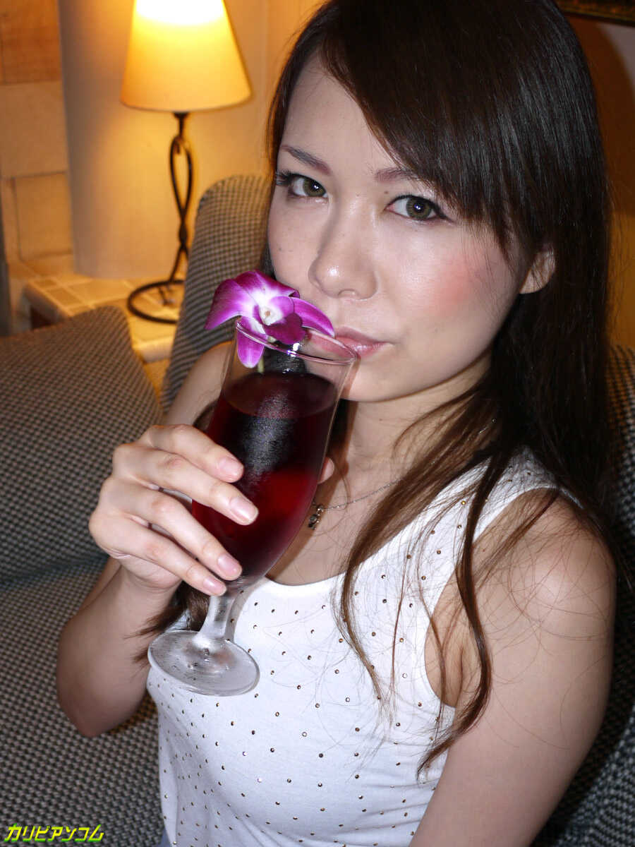 Miharu Kai strips down to her sexiest lingerie in a tipsy bedroom striptease! - Miharu Kai