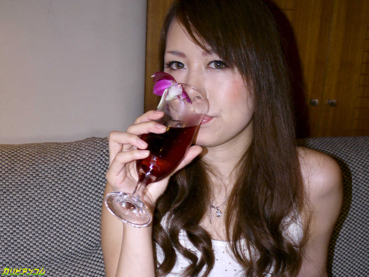 Miharu Kai strips down to her sexiest lingerie in a tipsy bedroom striptease! - Miharu Kai