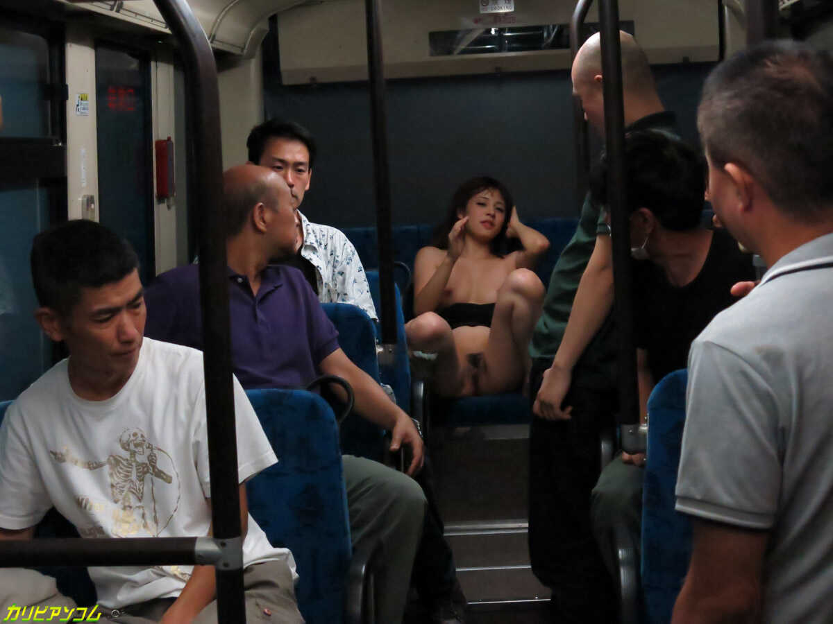 Naughty Noa: The Japanese Beauty Gets Naked and Nailed on a Bus Full of Pervs! - Noa Koizumi