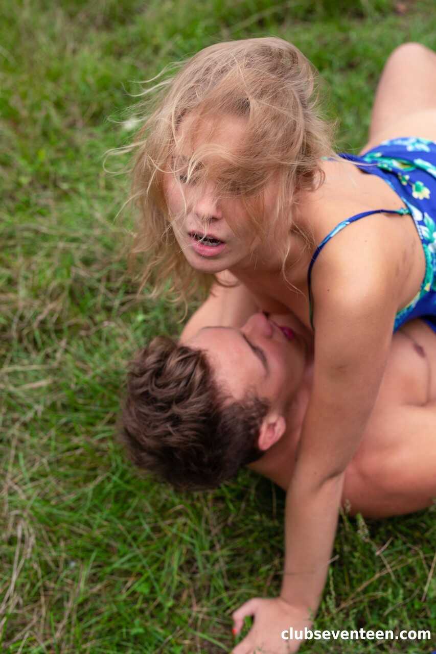 Public Nympho: Young Casey I Gives Fellatio Before Getting Pounded Outdoors While Flashing Her Sexy Body - Casey I