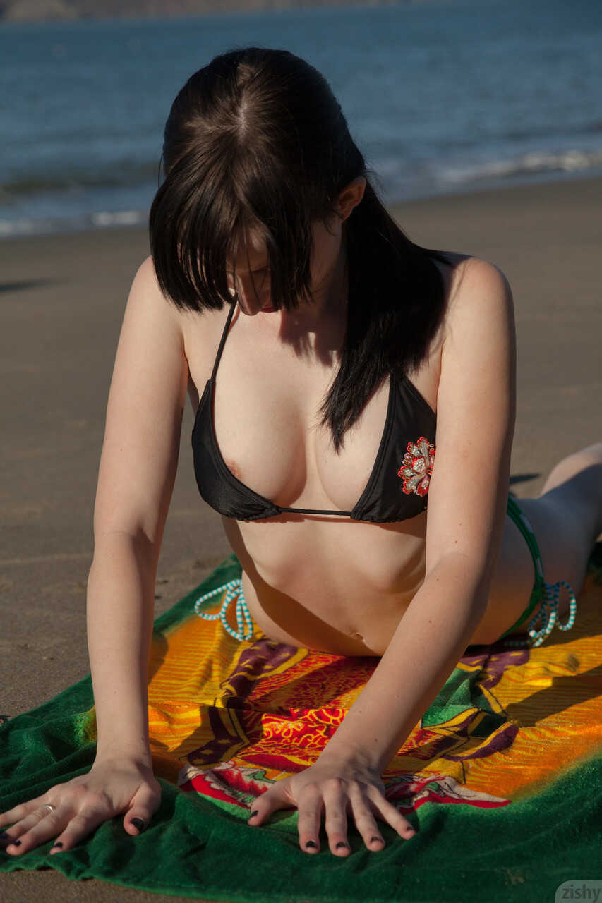 Sunning Nudes: The Erotic Adventures of Paris Moffer on the French Coast - Paris Moffer