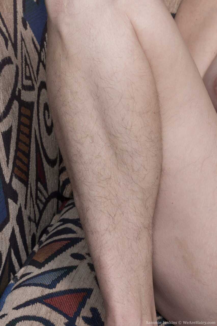 Brunette Granny with Big Naturals Sammie Jenkins Reveals her Hairy Vagina gets Down and Dirty for Hairy Mature Spread - Sa...