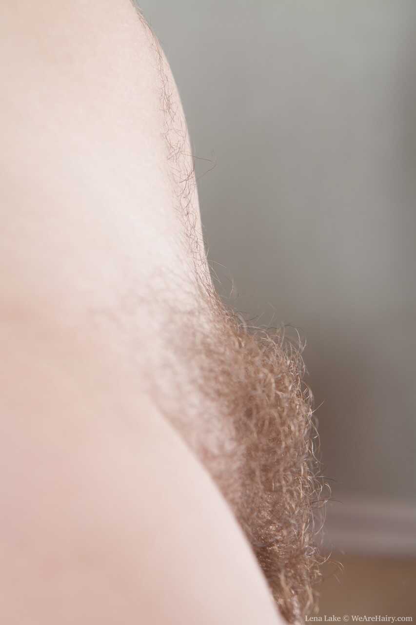 Lena Lake's Bushy Clam: A Hairy Pussy Adventure with her Big Naturals and Puffy Nips - Lena Lake