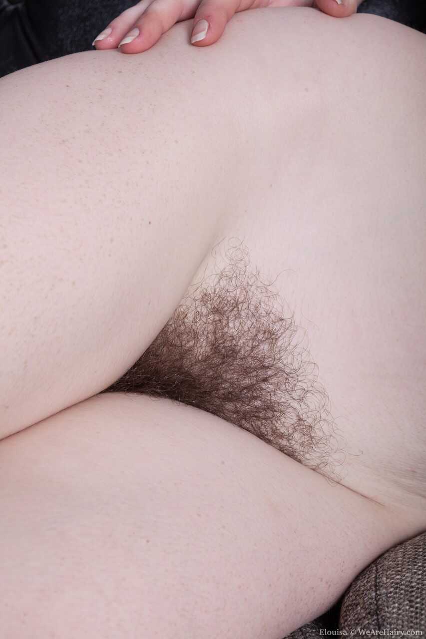 Redhead Elouisa's Hairy Juggs and Hairy Bush - Elouisa
