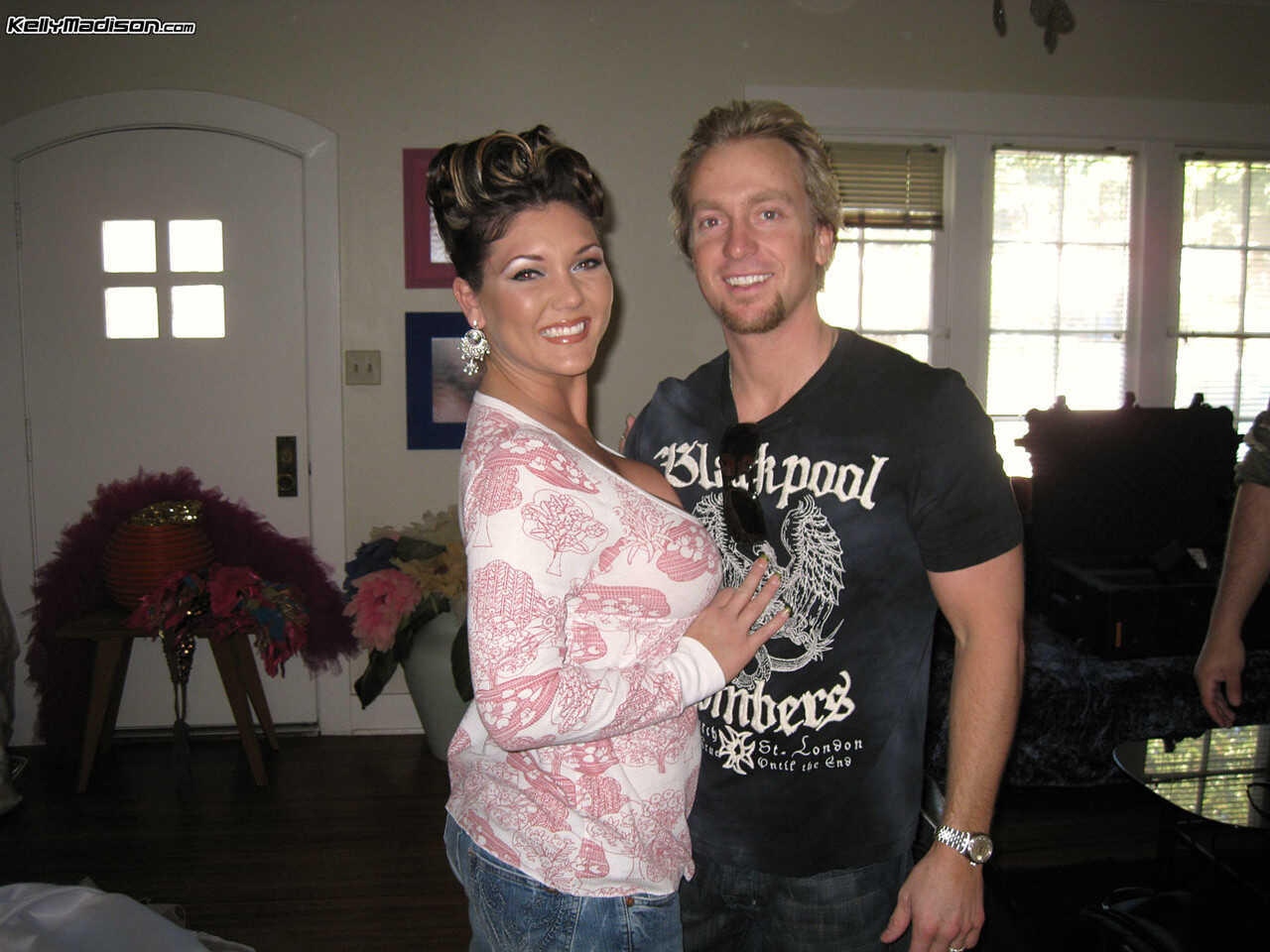 Curvy American Bride Claire Dames flashes her big tits on her wedding day with Ryan Madison - Claire Dames, Ryan Madison