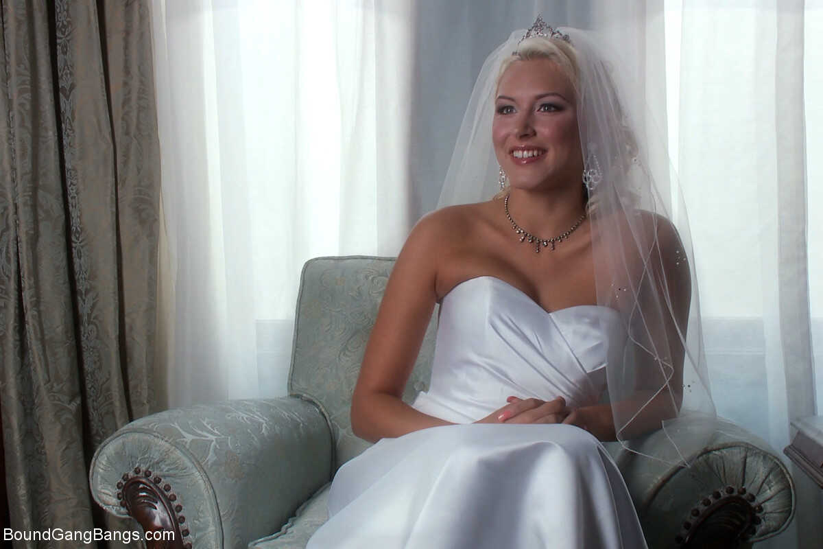 Blonde Knotty Bride: Tying up the Curly Cuckold Wife with Christian BDSM Cum! - Blake, Bobby Bends, Christian Wilde, James...