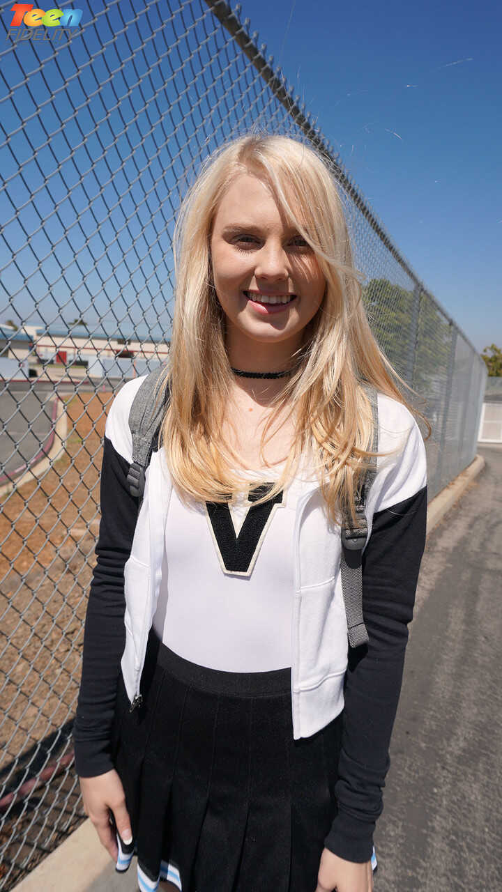 Blonde Schoolgirl Lily Rader Gets Banged from Behind in Mom's Car While Sucking Ryan Madison's Cock in a POV Thr...
