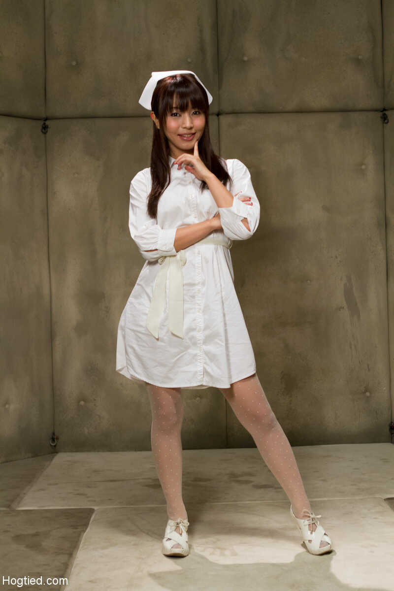 Hot Asian nurse Marica Hase gets tied up and fucked by her patient in bondage play - Marica Hase