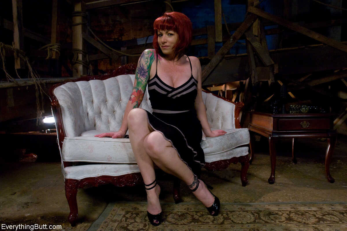 Mark's Red Queen: The Dominatrix with the Tattooed Assaults Your Senses - Kylie Ireland, Mark Davis