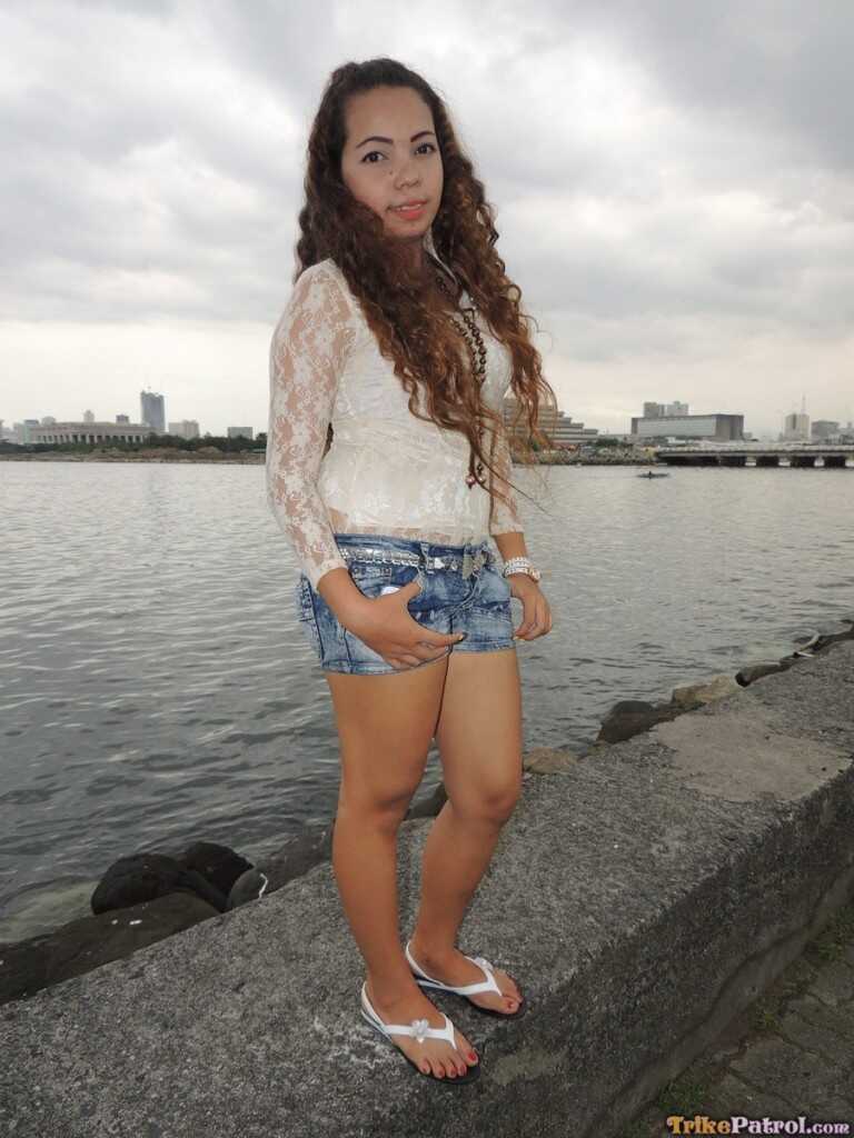 Curly Haired Asian Amateur Teen Khate Loves Getting Pounded from Behind by a Stranger's Thick Cock - Khate