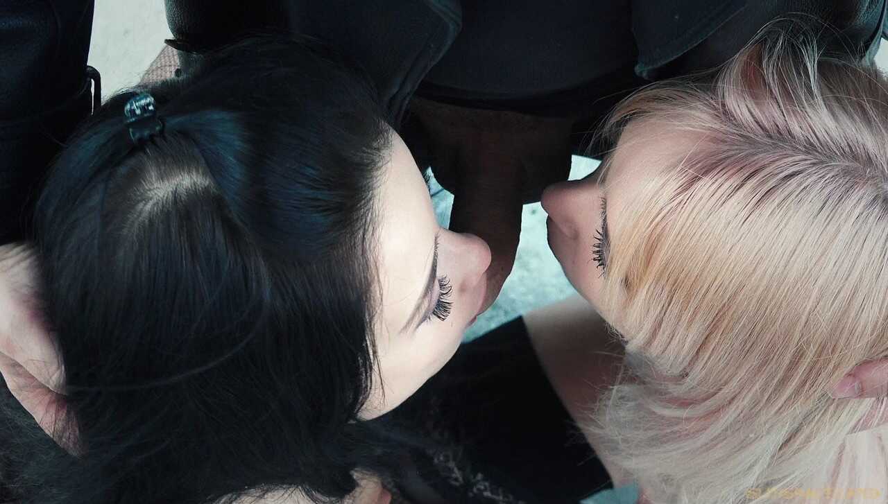 Brunette Taissia and Blonde Arteya's Teen Bondage Adventure in Abandoned Building - Arteya, Noa Livia, Taissia