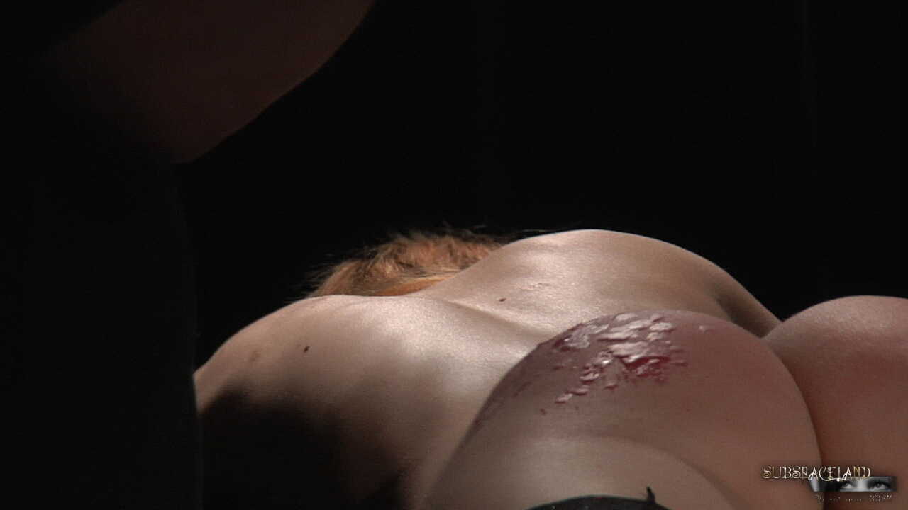 Barbara's Warming Up! Restrained Sub Gets Spanked and Honey Dripped On Her Ass - Barbara Sweet