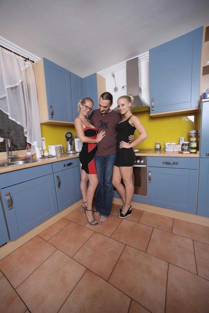 Carmen J's Kitchen Conquest: A XXX Threesome with Big Tittied Slags and a Hot Cuckold! - Jana Diskret
