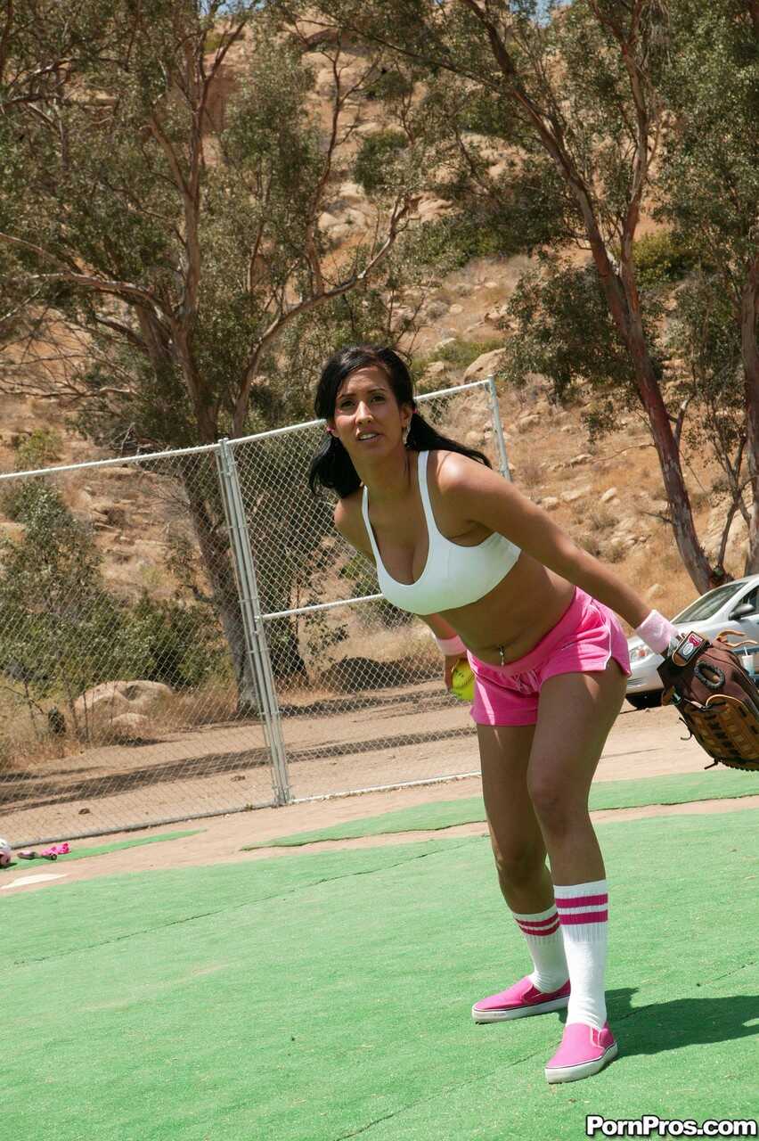 Outdoor Sexcapades With Ron Jeremy Baseball Chick's Big Tits Get Nailed By The Porn Legend!