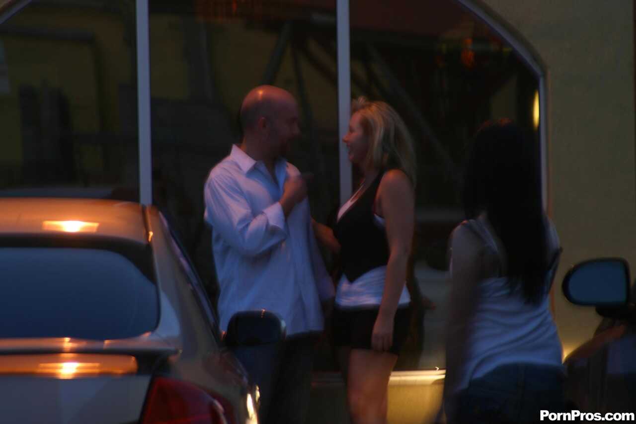 Hot wifey in jeans Natasha Taylor meets up with her hubby and his mistress - Natasha Taylor