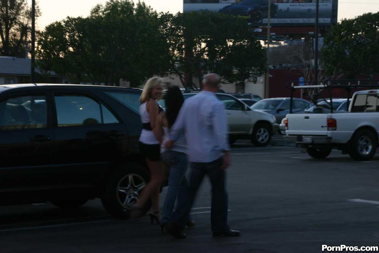 Hot wifey in jeans Natasha Taylor meets up with her hubby and his mistress - Natasha Taylor