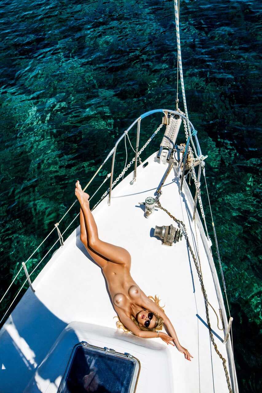 Blonde Babe Victoria Paschold's Perky Natural Tits Indoors and Outdoors: An Erotic Adventure - Victoria Paschold