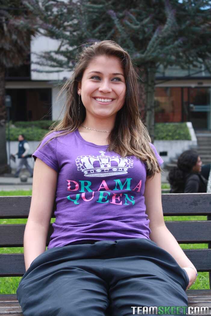 Adorable Yulissa Camacho's Latina Teen Upskirt Exposing Her Ass and Nipples - Yulissa Camacho