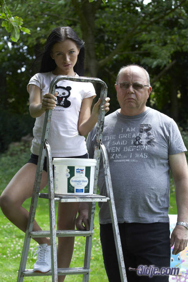 Sasha Rose's Unexpected Fucking with the Innocent Old Man - Sasha Rose, Walter