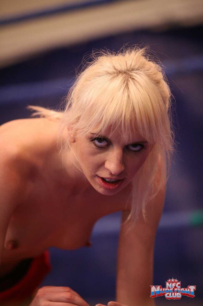 Ugly Blonde vs. Skinny Brunette: Tiny Tits Ripping Off in the Ring with Alexa Wild and Ashley - Alexa Wild, Ashley
