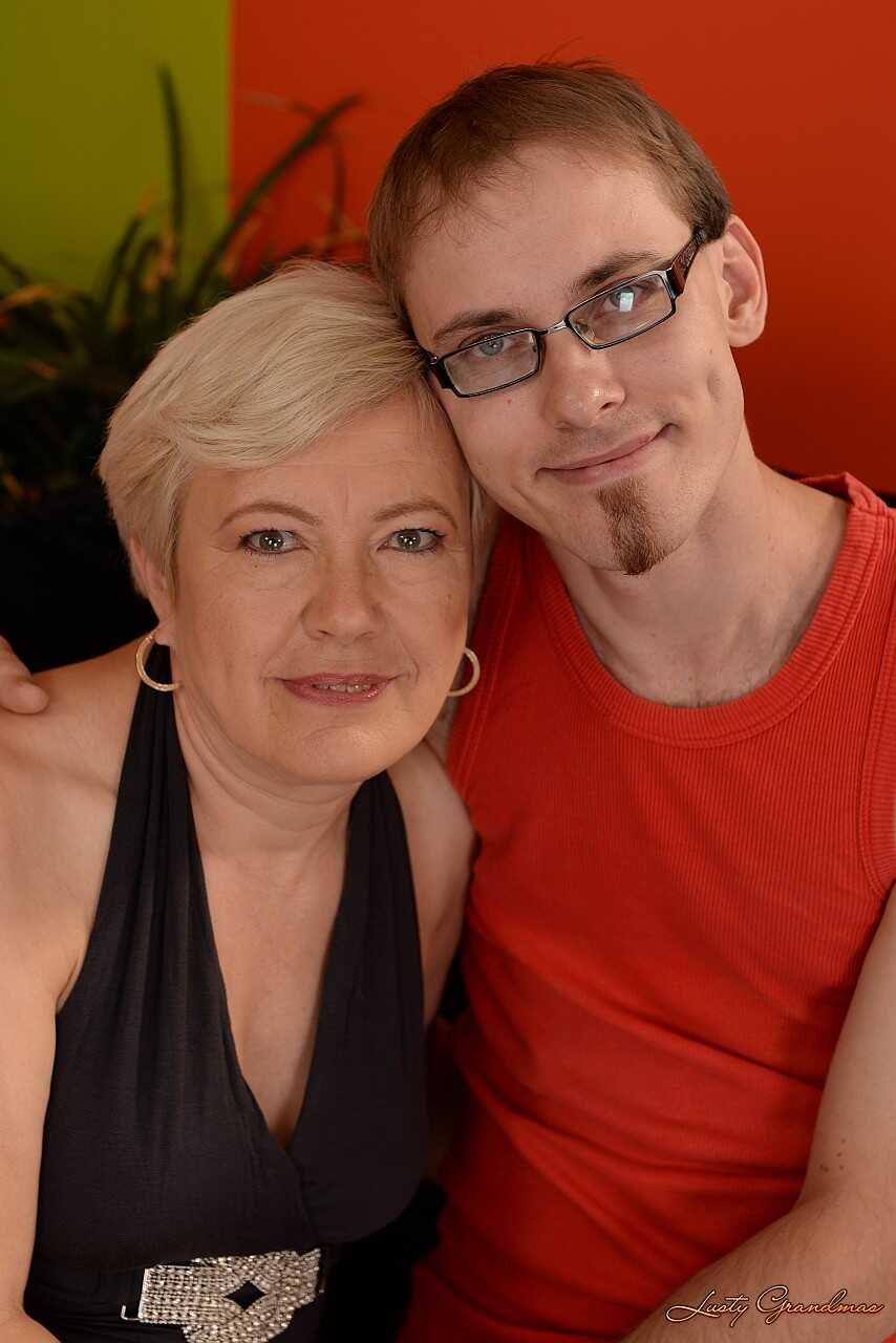 Ursula Grande's Unforgettable Night with Her Boy Toy: Short-Haired Granny Gives It All in This Mature Porn Experience...
